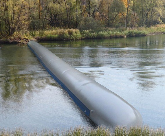 Водоналивные дамбы в Новороссийске